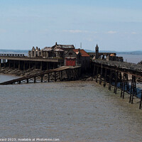 Buy canvas prints of A Pier with Hope. by Mark Ward