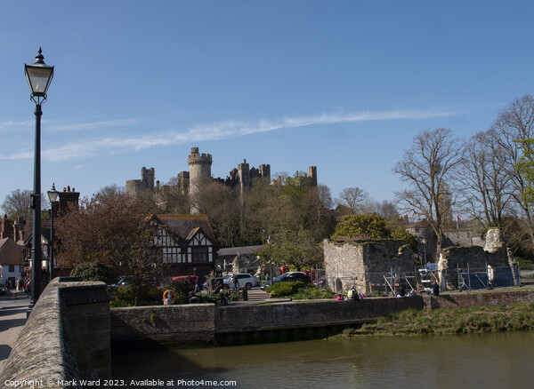 Arundel Castle from the River Arun. Picture Board by Mark Ward