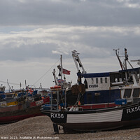 Buy canvas prints of The Fleet at Rest by Mark Ward
