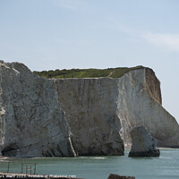 Buy canvas prints of The Seaford Head Challenge. by Mark Ward