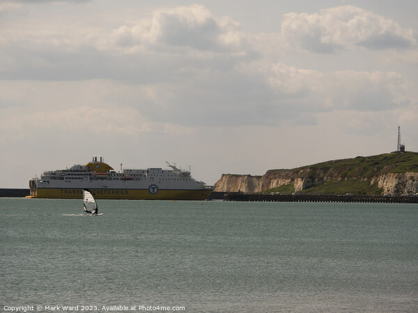 The Ferry at Newhaven. Picture Board by Mark Ward