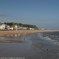 Buy canvas prints of Hastings Seafront in May. by Mark Ward