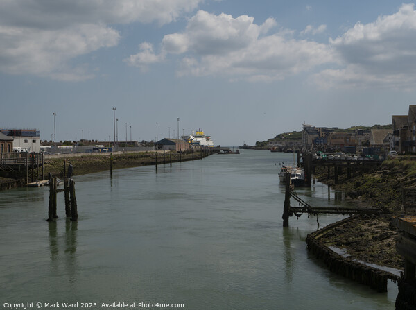 Newhaven Harbour Picture Board by Mark Ward