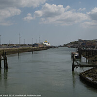 Buy canvas prints of Newhaven Harbour by Mark Ward