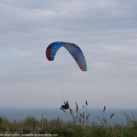 Buy canvas prints of Kite Flying for the Foolhardy. by Mark Ward