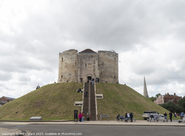 Clifford's Tower in York Picture Board by Mark Ward