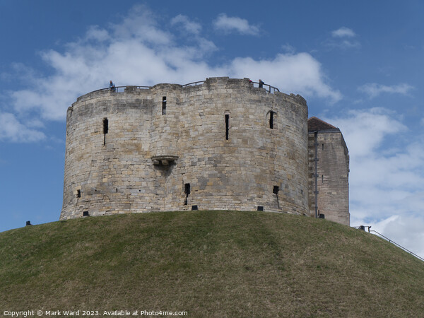 Clifford's Tower in the city of York Picture Board by Mark Ward