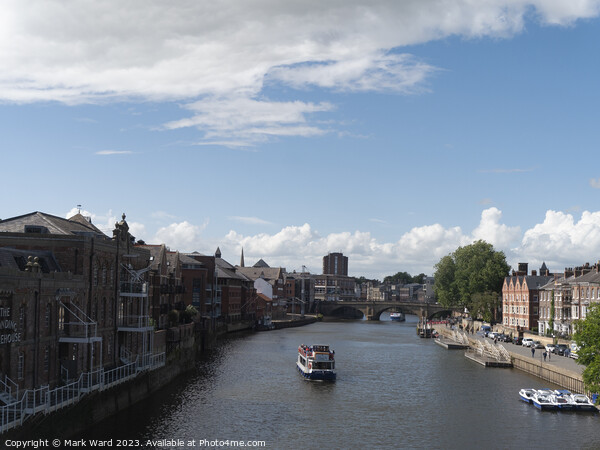 The River Ouse in York. Picture Board by Mark Ward