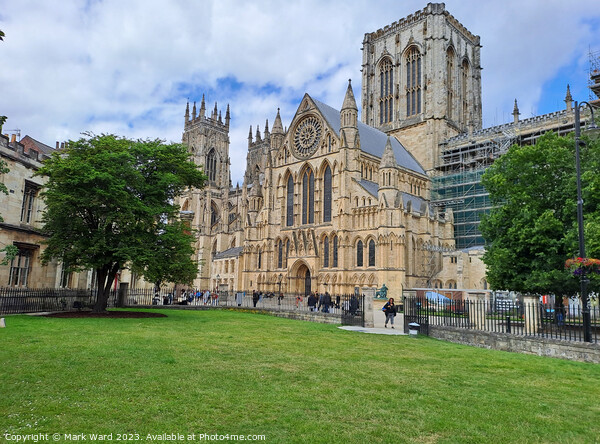 York Minster Glory. Picture Board by Mark Ward