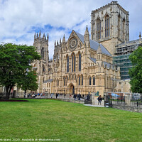 Buy canvas prints of York Minster Glory. by Mark Ward