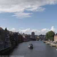 Buy canvas prints of York from the River Ouse by Mark Ward
