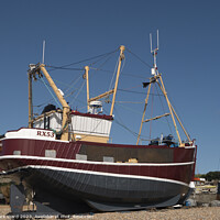 Buy canvas prints of RX53 of the Hastings fleet. by Mark Ward