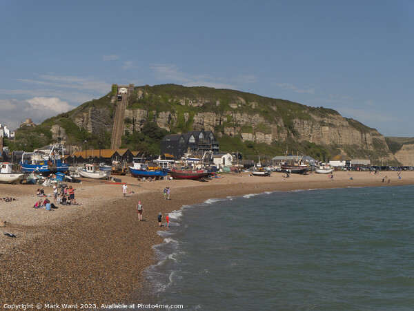 Summer at The Stade in Hastings. Picture Board by Mark Ward