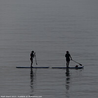 Buy canvas prints of September SUP by Mark Ward