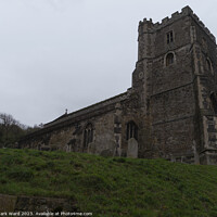 Buy canvas prints of All Saints Church of Hastings. by Mark Ward