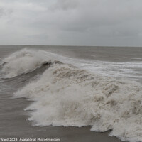 Buy canvas prints of The Wave by Mark Ward