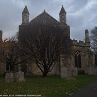 Buy canvas prints of The Parish Church of St Mary in Rye. by Mark Ward