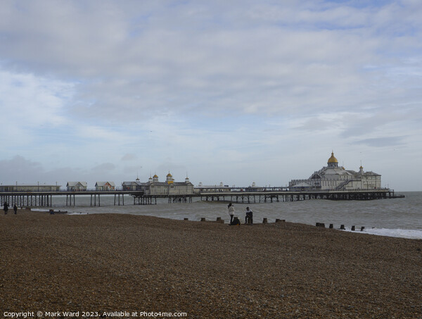 The Pier at Eastbourne on a cold December day. Picture Board by Mark Ward