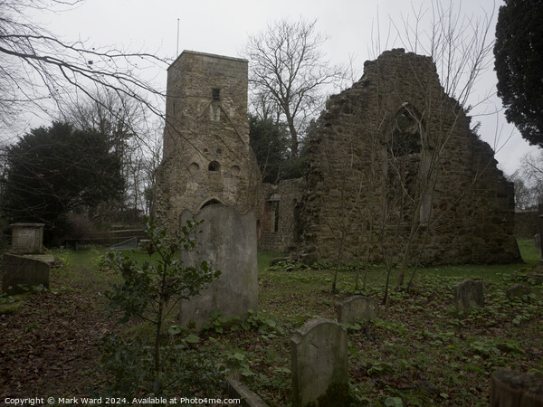 The Remains of St Helen's. Picture Board by Mark Ward