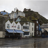 Buy canvas prints of Rock-a-Nore in Hastings. by Mark Ward