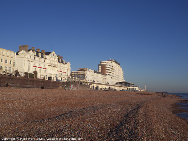 St Leonards Beach in East Sussex. Picture Board by Mark Ward