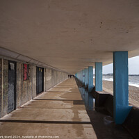 Buy canvas prints of Bottle Alley. A sheltered coastal walk. by Mark Ward