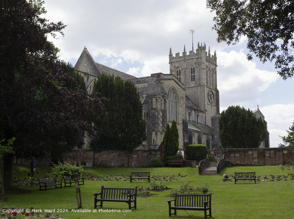 Christchurch Priory in Dorset. Picture Board by Mark Ward