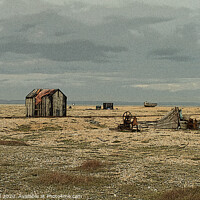 Buy canvas prints of Dungeness Desolation and Delight by Mark Ward