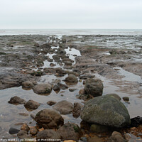 Buy canvas prints of Rockpools in Rye by Mark Ward