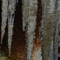 Buy canvas prints of A Fountain of Icicles by Mark Ward