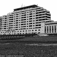 Buy canvas prints of Marine Court. St Leonards Sussex by Mark Ward