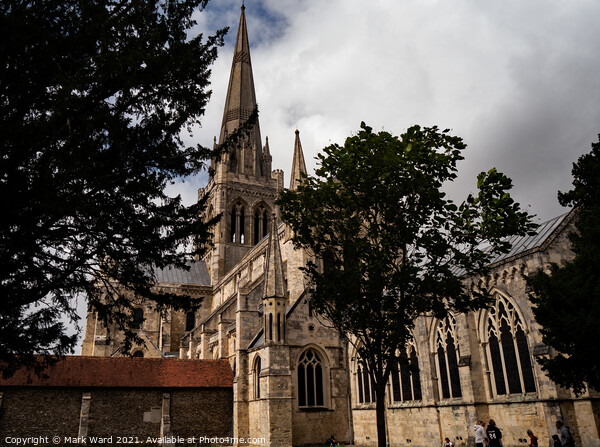 Chichester Cathedral Picture Board by Mark Ward