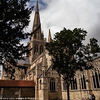 Buy canvas prints of Chichester Cathedral by Mark Ward