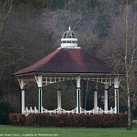 Buy canvas prints of Alexandra Park Bandstand by Mark Ward