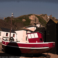 Buy canvas prints of Hastings in a Nutshell. by Mark Ward