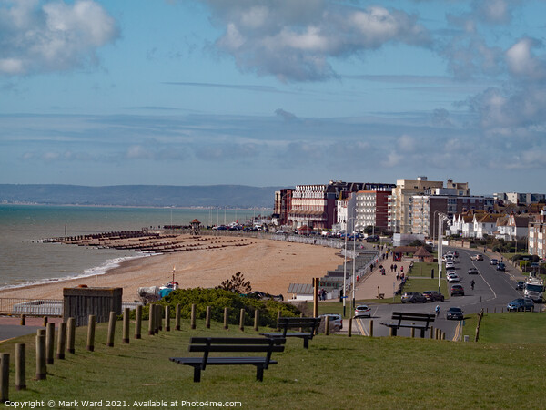 Bexhill from Galley Hill. Picture Board by Mark Ward