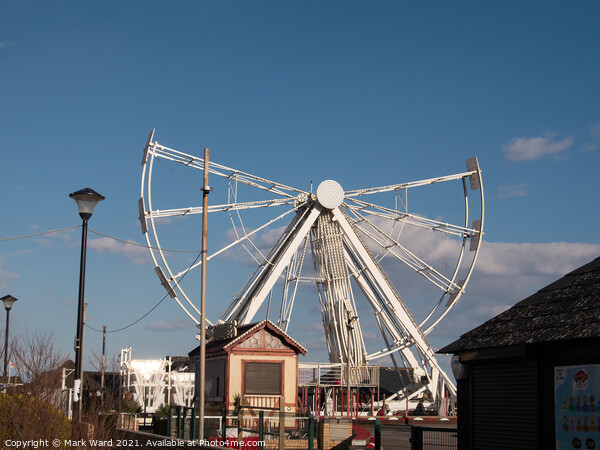 A Big Wheel Ideal for Social Distancing. Picture Board by Mark Ward