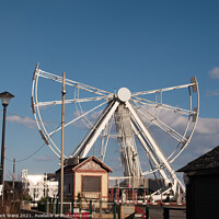 Buy canvas prints of A Big Wheel Ideal for Social Distancing. by Mark Ward