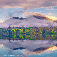 Buy canvas prints of The Green Line of Derwentwater  by Jonny Gios