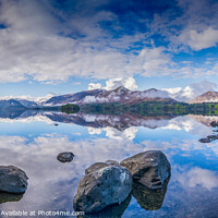 Buy canvas prints of Panoramic of Derwentwater  by Jonny Gios