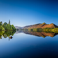 Buy canvas prints of Derwentwater Reflections  by Jonny Gios