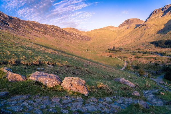 Great Gable at Sunrise Picture Board by Jonny Gios
