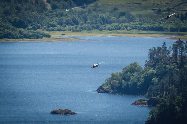 F35b through the Lake District  Picture Board by Jonny Gios