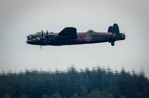 Lancaster Flypast  Picture Board by Jonny Gios