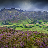 Buy canvas prints of Langdales Pikes by Jonny Gios