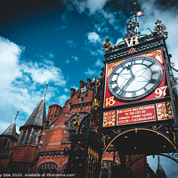 Buy canvas prints of East Gate Clock Chester by Jonny Gios