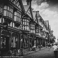 Buy canvas prints of Rows Shops in Chester by Jonny Gios