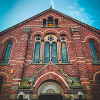 Buy canvas prints of Old Congregational Church  by Jonny Gios