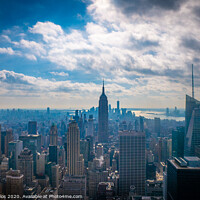 Buy canvas prints of New York Skyline  by Jonny Gios