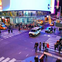 Buy canvas prints of Crossroad in Time Square by Jonny Gios